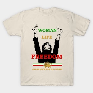 Iranian Revolution for freedom. T-Shirt